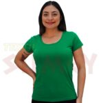 Polera mujer costura elasticada