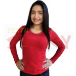Polera Mujer Elasticada M/L