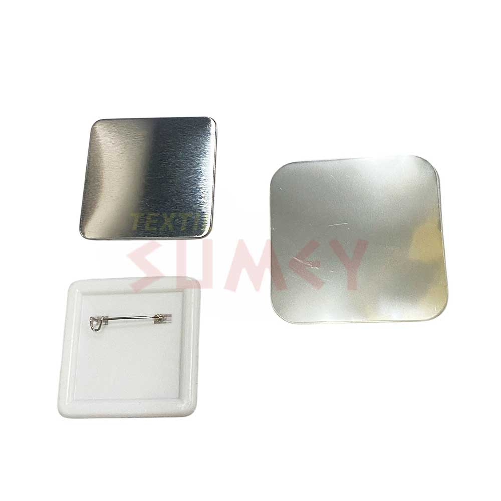 Chapas Cuadrada plástica 50 mm (100 unidades) - Imagen 2